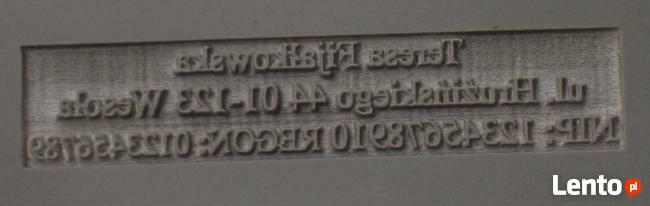 Guma do pieczątek, guma stemplarska, guma do lasera bezzapac