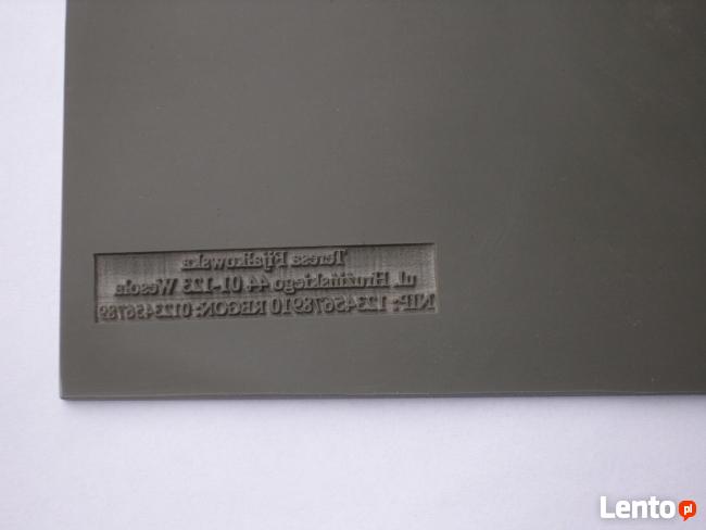 Guma do pieczątek, guma stemplarska, guma do lasera bezzapac