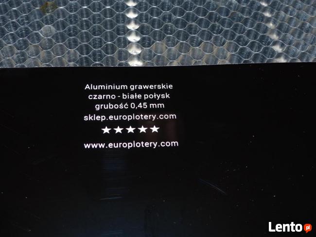 Aluminium do grawerowania, aluminium grawerskie anodowane