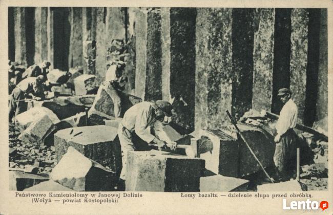 Kostka granitowa produkcja , układanie.