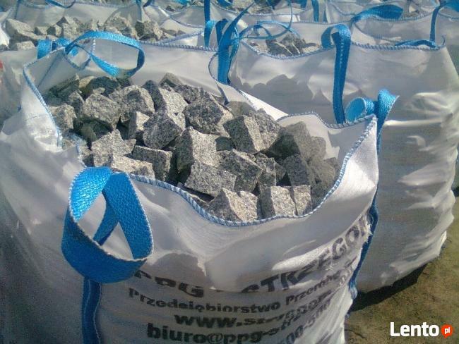 Kostka granitowa produkcja , układanie.