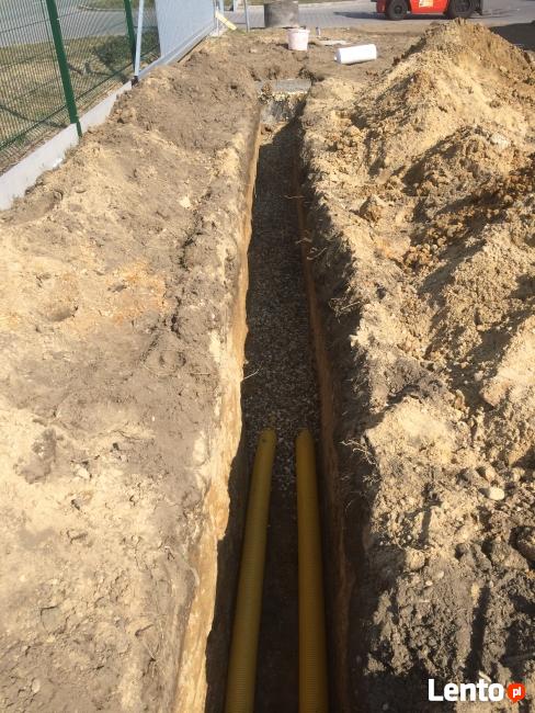 Roboty ziemne, usługi koparką, ładowarką, transport ciężąrowy