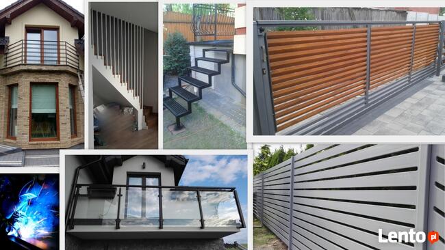 BRAMY, OGRODZEnia, BALUSTRAdy Konstrukcje Darmowa WYCENA