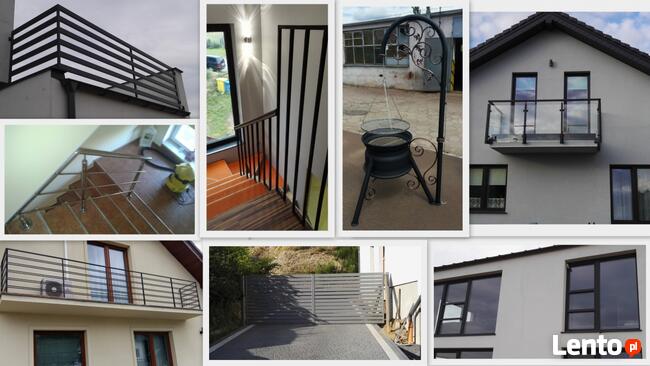BRAMY, OGRODZEnia, BALUSTRAdy Konstrukcje Darmowa WYCENA
