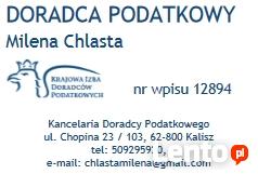 Biuro rachunkowe, doradca podatkowy