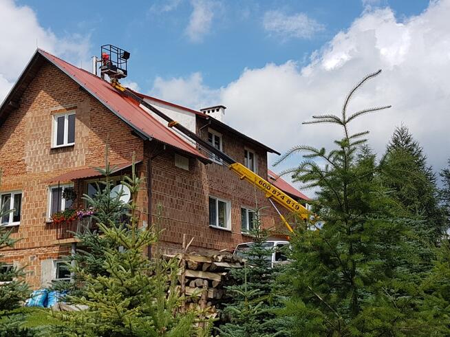 Usługi Podnośnikiem Koszowym, Zwyżka, Podest ruchomy