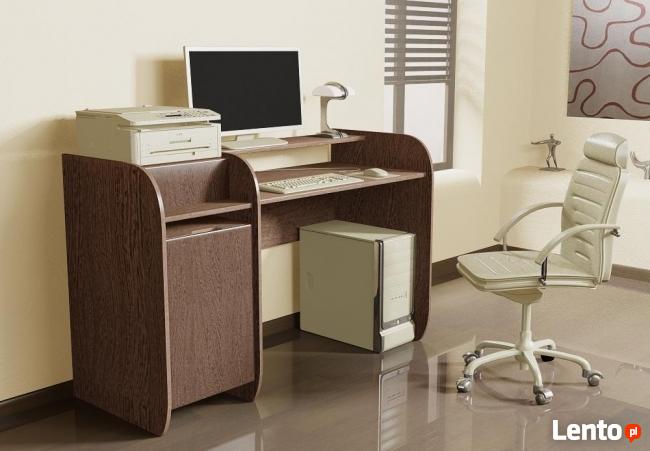 Wygodne Biurko Detalion z miejscem na drukarkę do biura