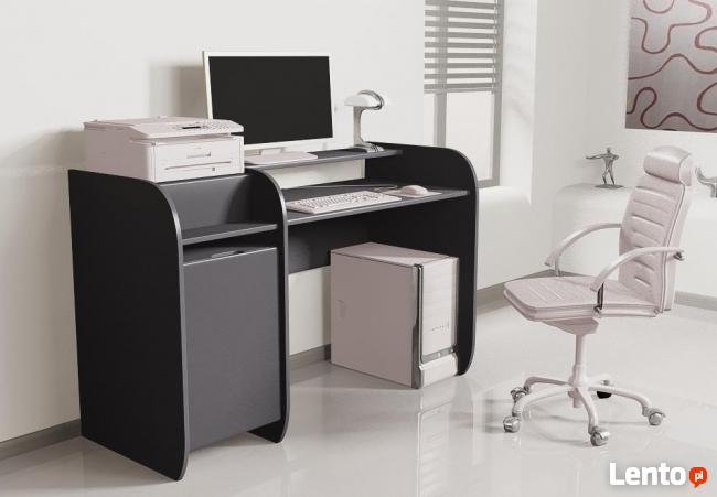 Wygodne Biurko Detalion z miejscem na drukarkę do biura