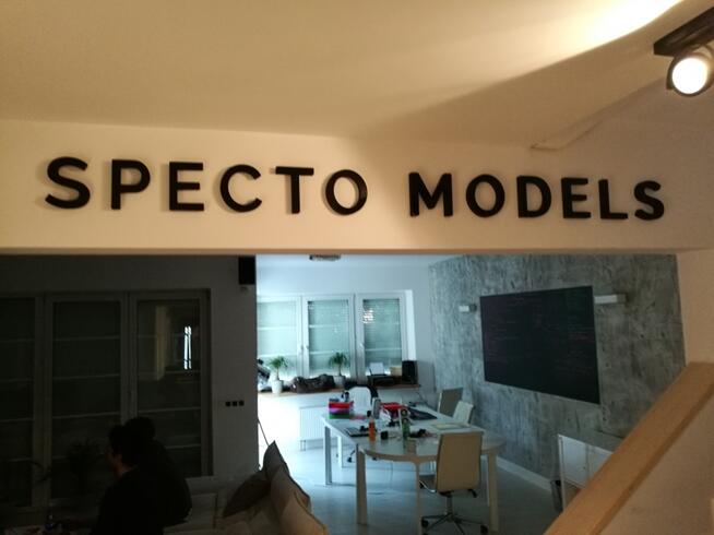 Litery 3D, Litery Styrodur Reklama Świetlna