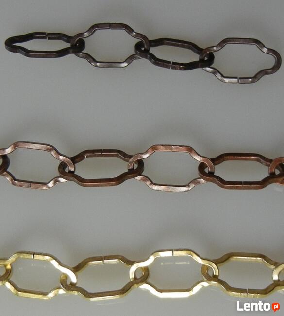 Łańcuch metalowy katedralny dekoracyjny rolka 20m