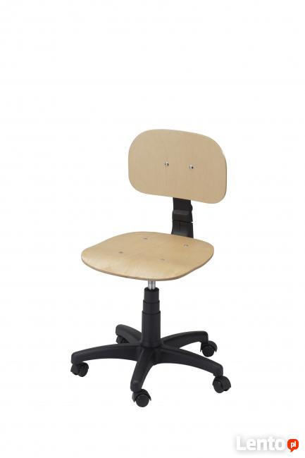 Krzesła laboratoryjne, taborety warsztatowe