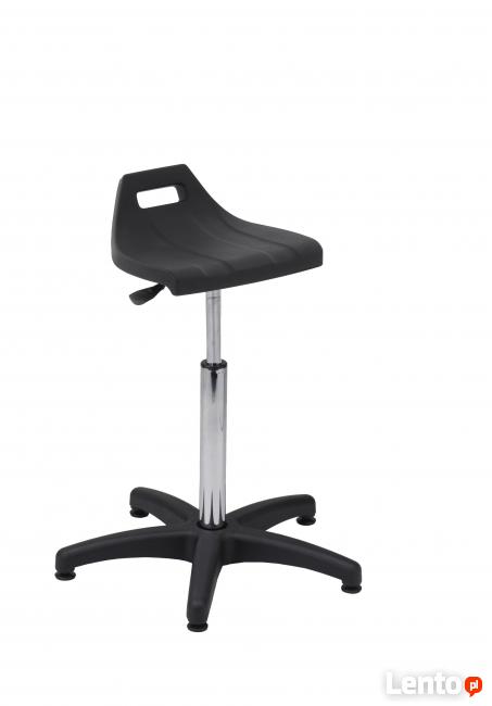 Krzesła laboratoryjne, taborety warsztatowe
