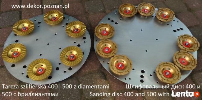 Szlifierka elektryczna SD40 do betonu Dekor