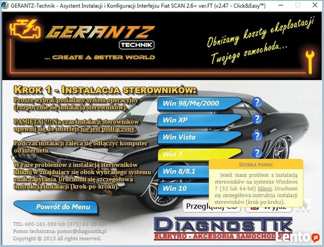 Interfejs MultiECUScan Fiat,Alfa-Romeo,Lancia | 1996->2007