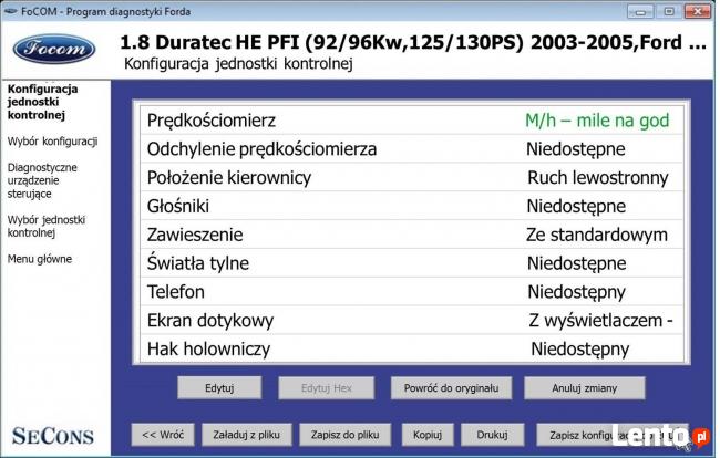 Interfejs Ford Commander VCM,IDS Mazda, Jaguar | 1996->2010