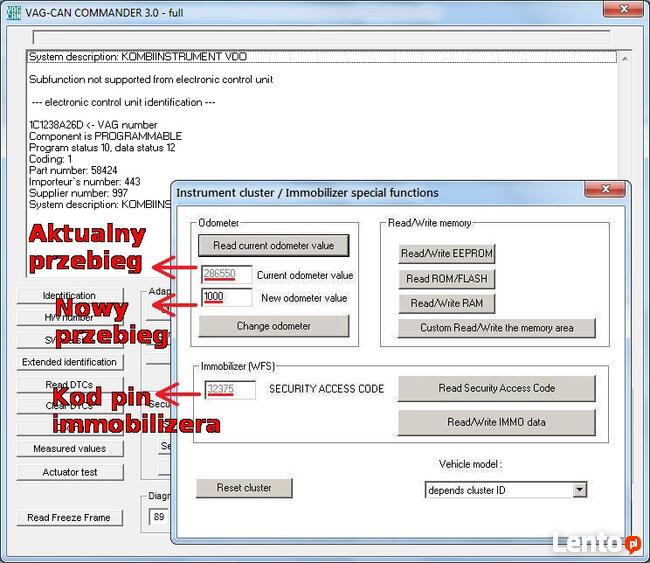 INTERFEJS VAG Super Commander K+CAN+TP Vw,Seat,Skoda,Audi