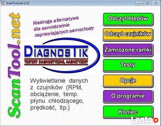 Uniwersalny interfejs diagnostyczny EuroScan 2009+ 1996-2020