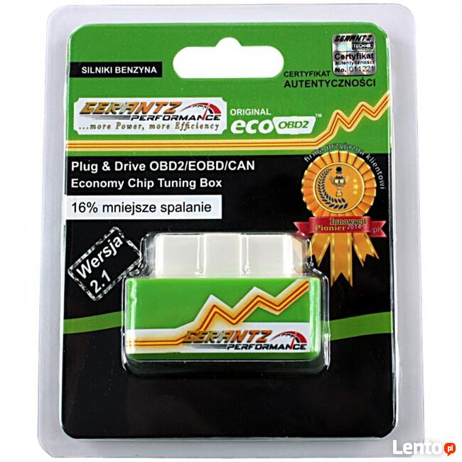 Tuning CHIP BOX, oryginalny NITRO OBD2/EOBD/CAN auta1996-2020