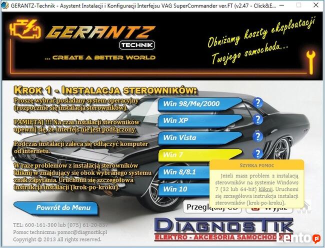 INTERFEJS VAG Super Commander K+CAN+TP Vw,Seat,Skoda,Audi