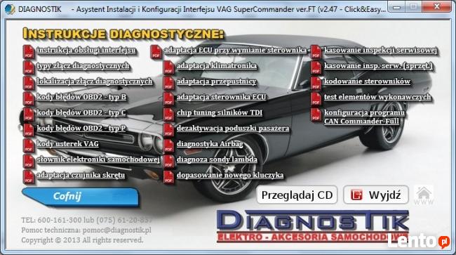 INTERFEJS VAG Super Commander K+CAN+TP Vw,Seat,Skoda,Audi