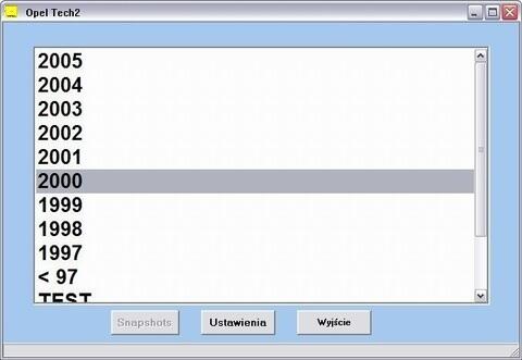 Interfejs diagnostyczny Opel TECH2+ (auta 1996->2004) ABS