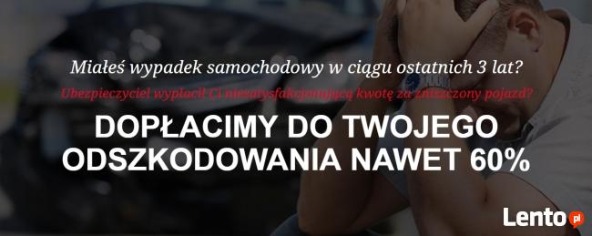 NAJWIĘKSZE DOPŁATY DO ODSZKODOWAŃ Z OC / GOTÓWKA 48h