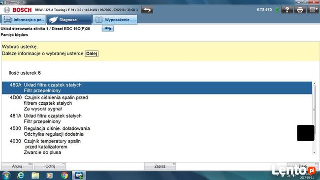 FAP DPF EGR Usuwanie Lublin