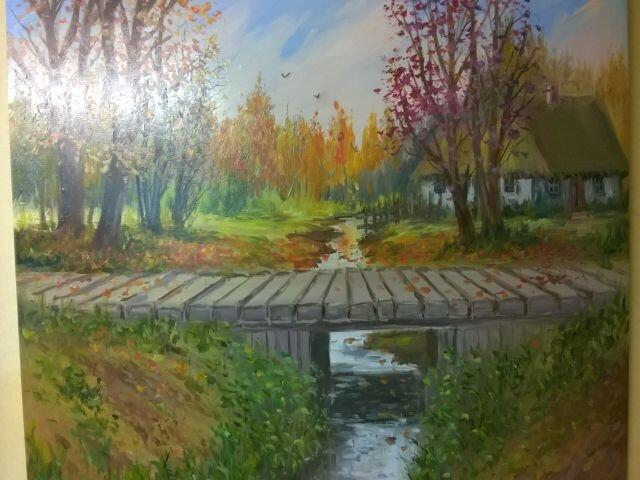 Urokliwy pejzaż Polskiej Wsi .