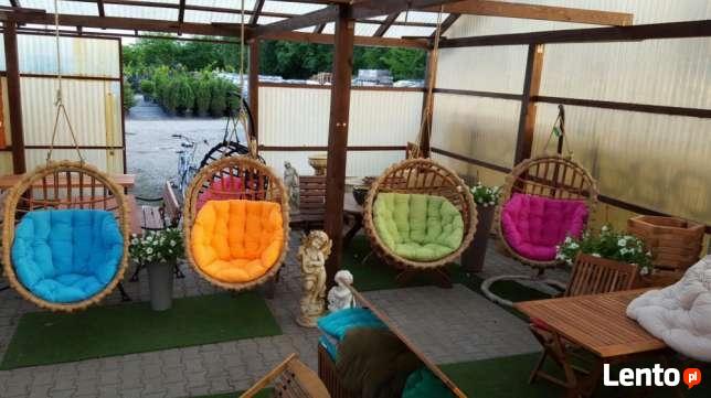 Fotel bujany wiklinowy wiszący PRODUCENT