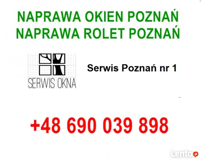 Serwis okien Poznań +48 690 039 898, naprawa okien Poznań,