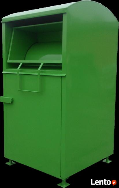 Kontenery do zbiórki odzieży