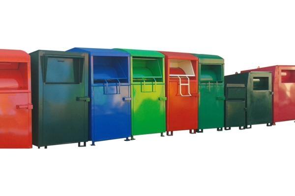 Kontenery do zbiórki odzieży