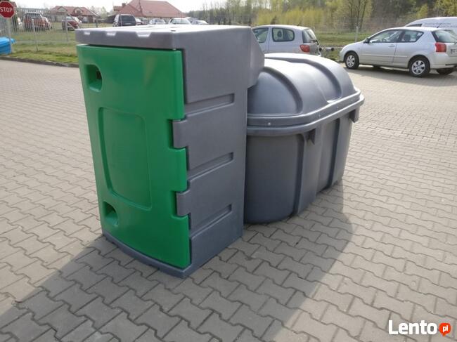 Zbiornik dwupłaszczowy JFC na paliwo, (ON) 1500 l