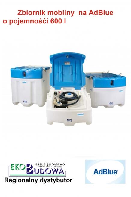 Zbiornik JFC mobilny 600 l - AdBlue - Możliwy transport