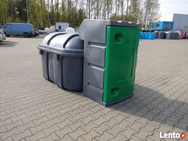 Zbiornik dwupłaszczowy JFC na paliwo, (ON) 1500 l