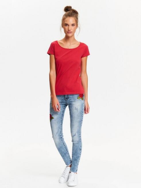 Czerwony t-shirt Top Secret