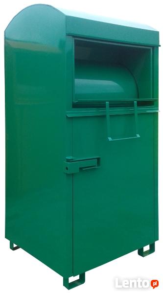 Kontenery do zbiórki odzieży