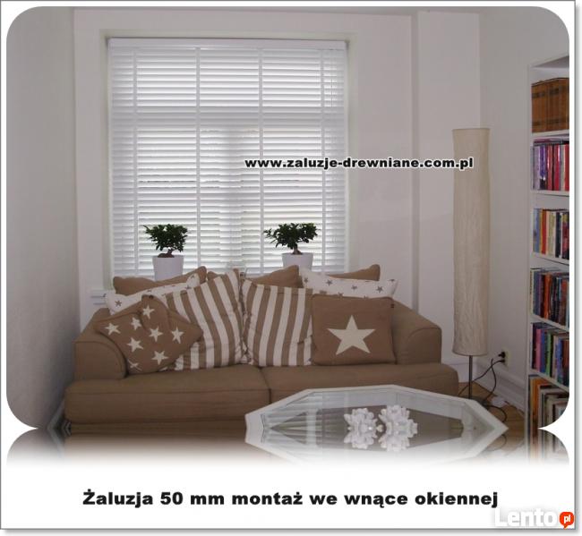 Żaluzje drewniane w 5 dni