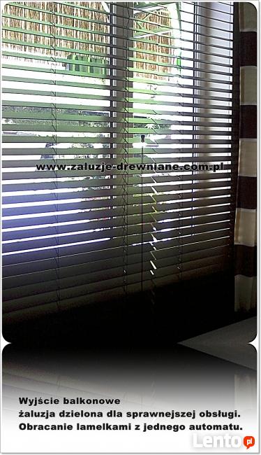 Żaluzje drewniane w 5 dni