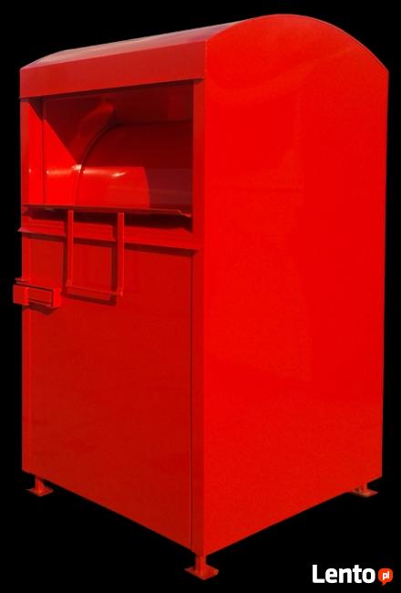 Kontenery do zbiórki odzieży