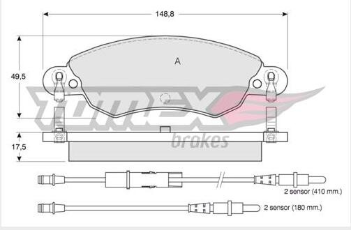 Klocki Hamulcowe CITROËN C5 I, II Front