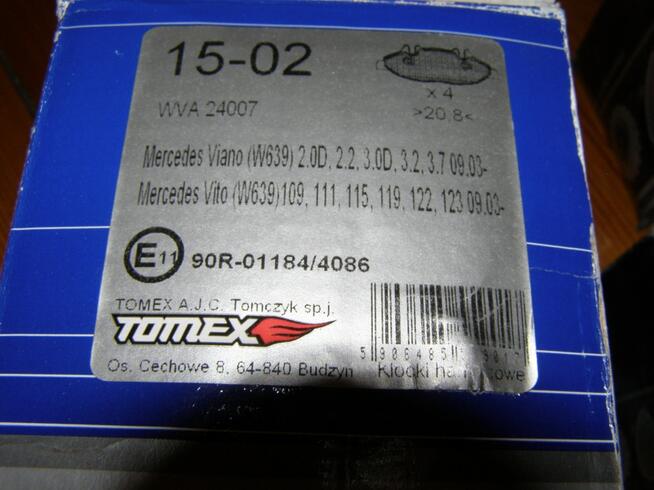 Klocki Hamulcowe Mercedes Viano,Vito W639 09.03-Front