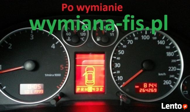 Naprawa Wyświetlacz FIS z wymianą KRAKÓW, Audi VW Seat