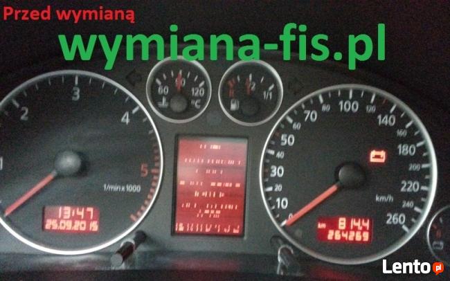 Naprawa Wyświetlacz FIS z wymianą okol Krakowa, Audi VW Seat
