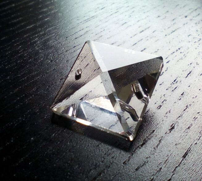 Wisior kryształowy kwadrat