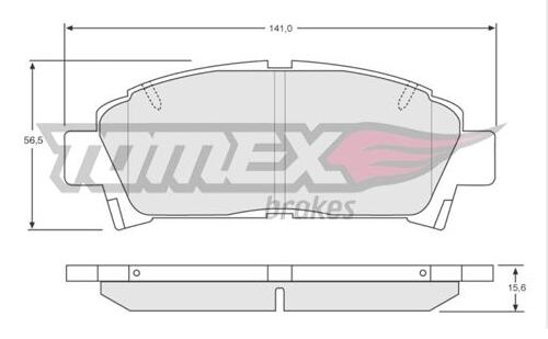 Klocki Hamulcowe Avensis,Carina,MR 2 ,Front
