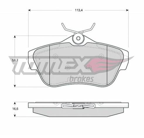 Klocki Hamulcowe Jumpy,Scudo,Expert,Tył od 01.07--