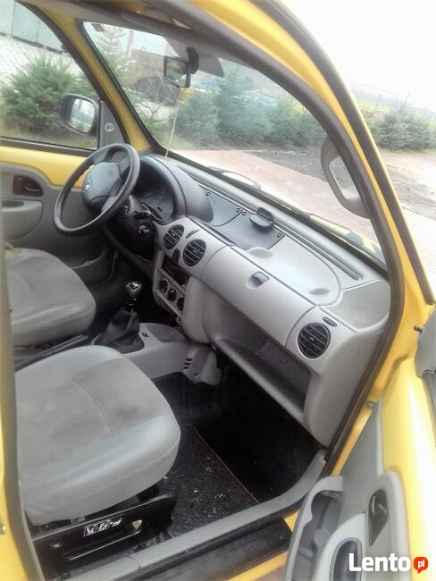 RENAULT KANGOO 1.5 DCI 82 KM 2002 189000 km VAT-1 CIĘŻAROWY