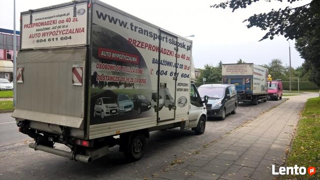 Przeprowadzki-od60zł. bagażówki-od50zł. Wypożyczalnia aut