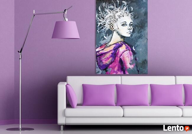 Akryl na płótnie Pierzasta obraz artystki Adriany Laube